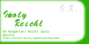 ipoly reichl business card